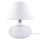 Zuma Line - Bordlampe 1xE27/40W/230V hvid