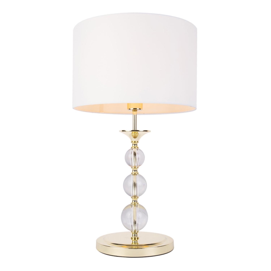 Zuma Line - Bordlampe 1xE27/60W/230V hvid