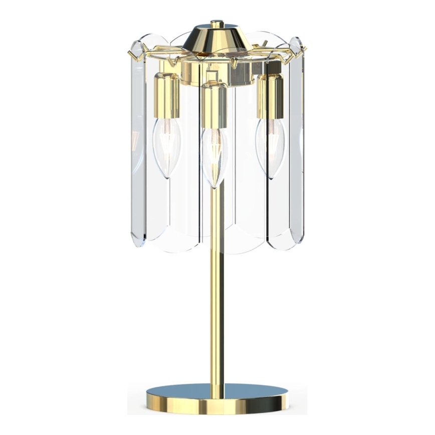 Zuma Line - Bordlampe 3xE14/40W/230V guldfarvet