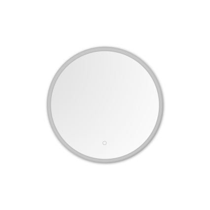 Zuma Line - LED vægspejl til badeværelse m. lys LED/24W/230V 3000/4000/6000K diam. 60 cm IP44 hvid