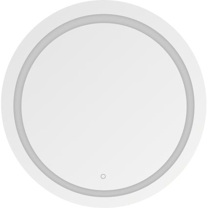 Zuma Line - Vægmonteret LED-badeværelsesspejl med integreret baggrundsbelysning LED/36W/230V 3000/4000/6000K Ø 80 cm IP44