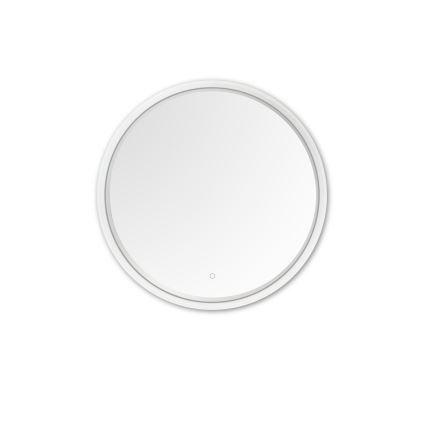 Zuma Line - LED vægspejl til badeværelse m. lys LED/24W/230V 3000/4000/6000K diameter 60 cm IP44 hvid/guldfarvet