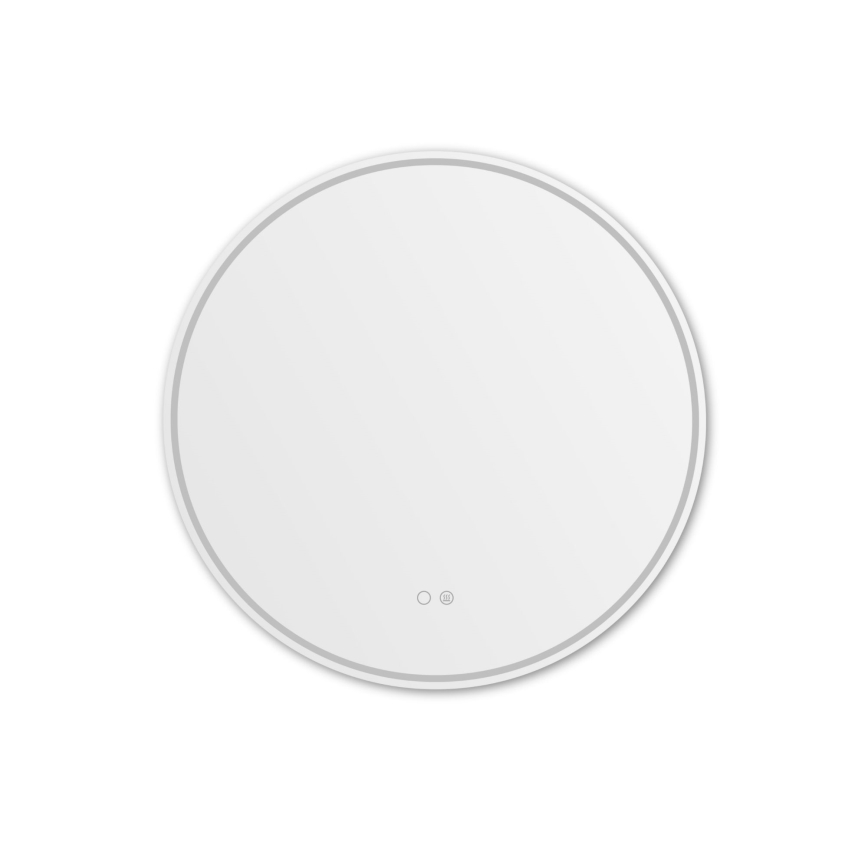 Zuma Line - LED vægspejl til badeværelse m. lys og varme LED/24W/230V 3000/4000/6000K diameter 80 cm IP44