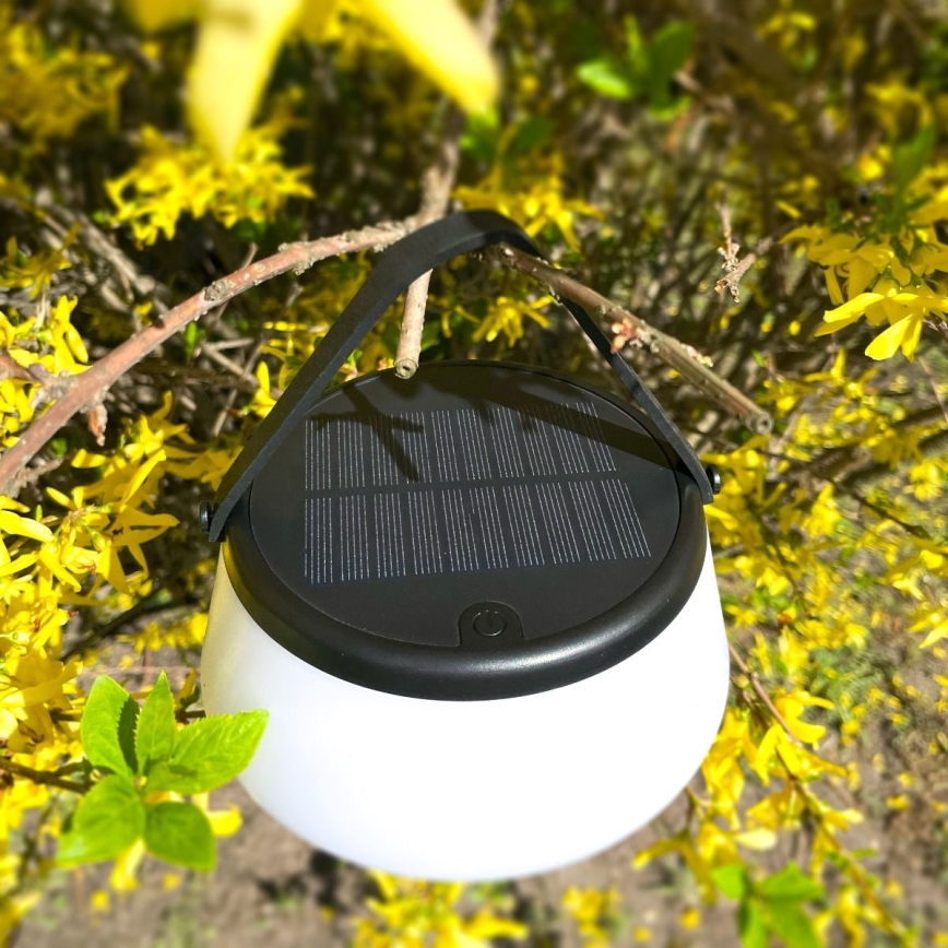 Zuma Line - Soldrevet LED bordlampe dæmpbar og genopladelig LED/2,2W/2000 mAh IP44 sort