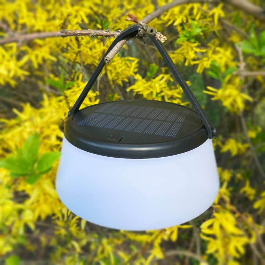 Zuma Line - Soldrevet LED bordlampe dæmpbar og genopladelig LED/2,2W/2000 mAh IP44 sort