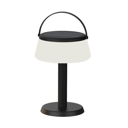 Zuma Line - Soldrevet LED bordlampe dæmpbar og genopladelig LED/2,2W/2000 mAh IP44 sort