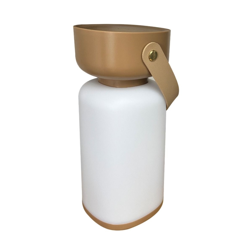 Zuma Line - LED bordlampe dæmpbar og genopladelig LED/3W/1200 mAh 3000/4000/6500K IP44 brun