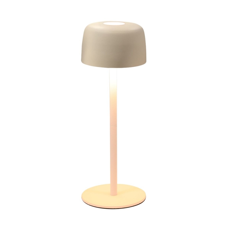 Zuma Line - LED bordlampe dæmpbar og genopladelig LED/2W/1200 mAh IP44 cremefarvet