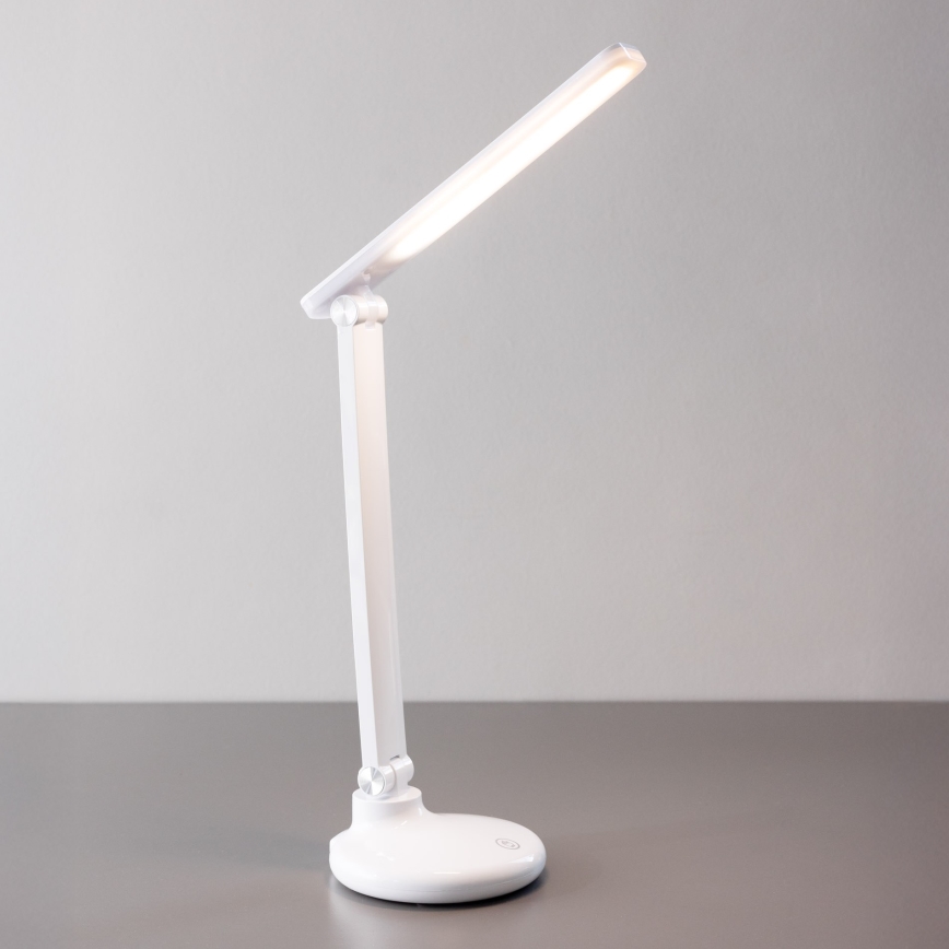 Zuma Line - Genopladelig LED bordlampe LED/6W/1200 mAh 3000/4500/6000K CRI 90 hvid