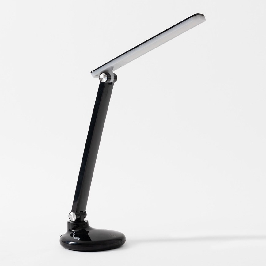 Zuma Line - Genopladelig LED bordlampe LED/6W/1200 mAh 3000/4500/6000K CRI 90 sort