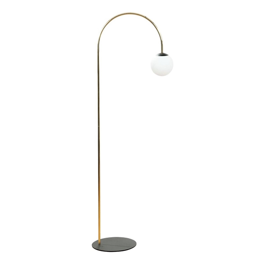 Zuma Line - Gulvlampe 1xE14/10W/230V guld/sort