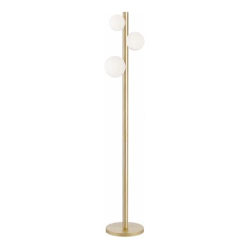 Zuma Line - Gulvlampe 3xG9/33W/230V guld