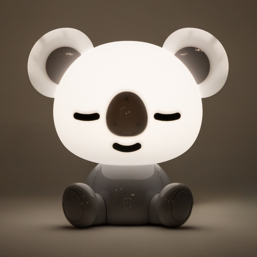 Zuma Line - LED Dæmpbar children's touch-funktion bordlampe LED/3W/230V koala grå