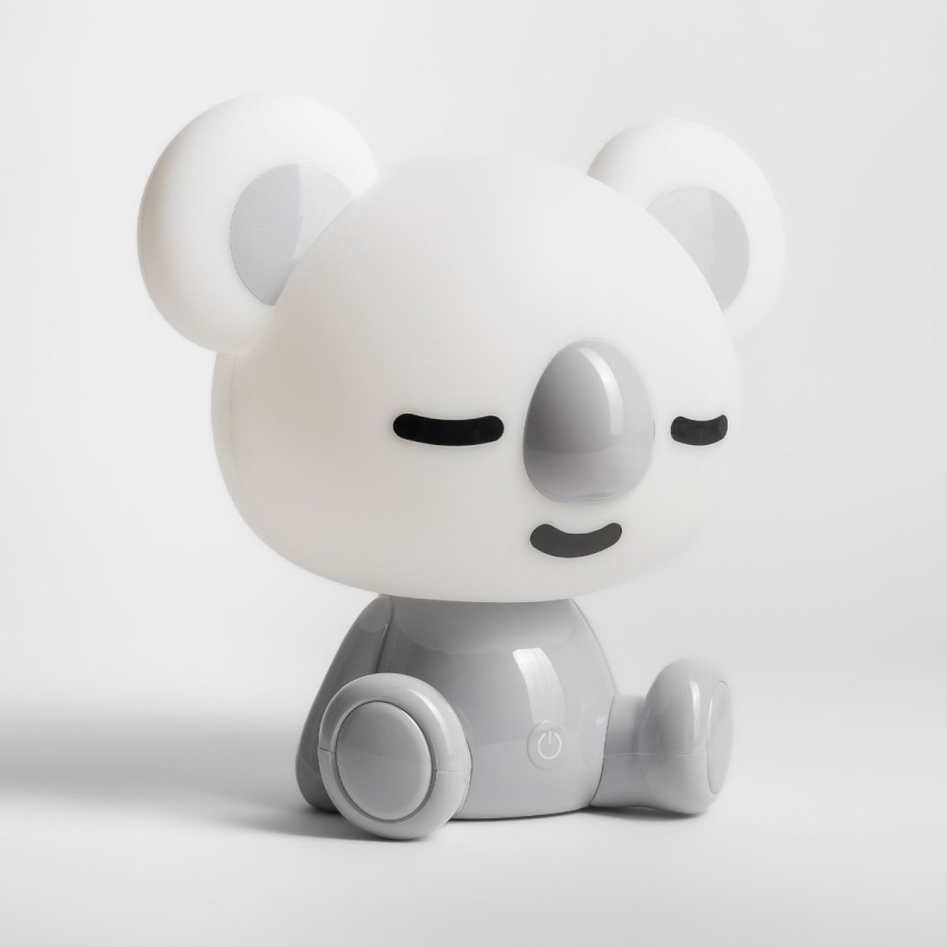 Zuma Line - LED Dæmpbar children's touch-funktion bordlampe LED/3W/230V koala grå