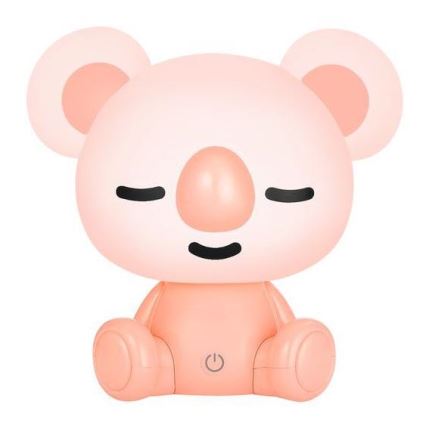 Zuma Line - LED Dæmpbar children's touch-funktion bordlampe LED/3W/230V koala lyserød