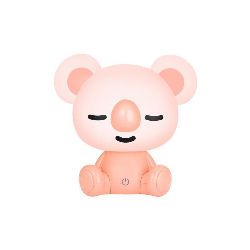 Zuma Line - LED Dæmpbar children's touch-funktion bordlampe LED/3W/230V koala lyserød