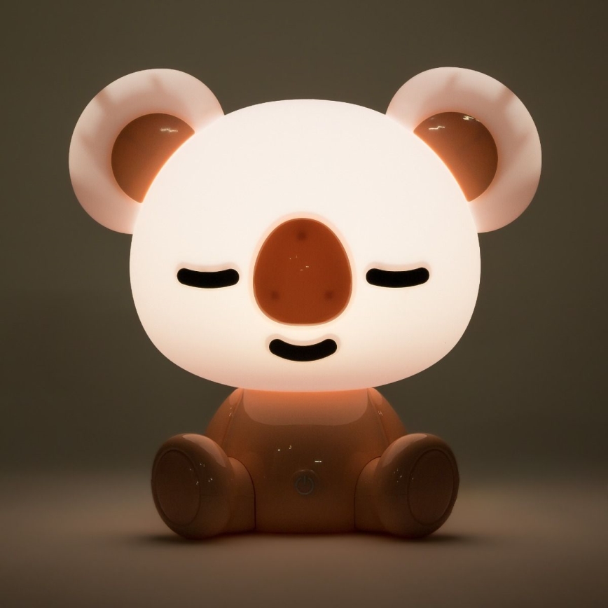 Zuma Line - LED Dæmpbar children's touch-funktion bordlampe LED/3W/230V koala lyserød