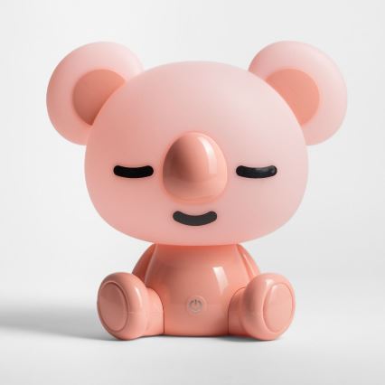 Zuma Line - LED Dæmpbar children's touch-funktion bordlampe LED/3W/230V koala lyserød