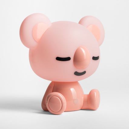 Zuma Line - LED Dæmpbar children's touch-funktion bordlampe LED/3W/230V koala lyserød
