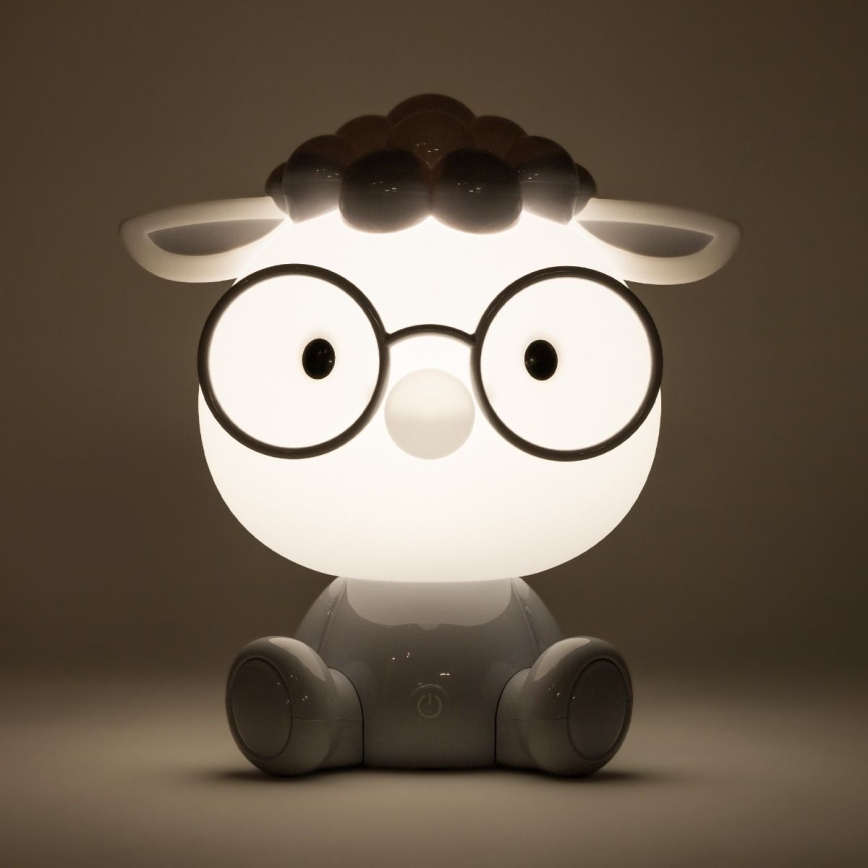 Zuma Line - LED Dæmpbar children's touch-funktion bordlampe LED/3W/230V får grå