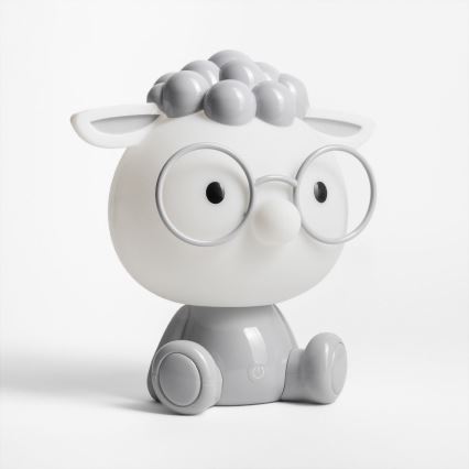 Zuma Line - LED Dæmpbar children's touch-funktion bordlampe LED/3W/230V får grå