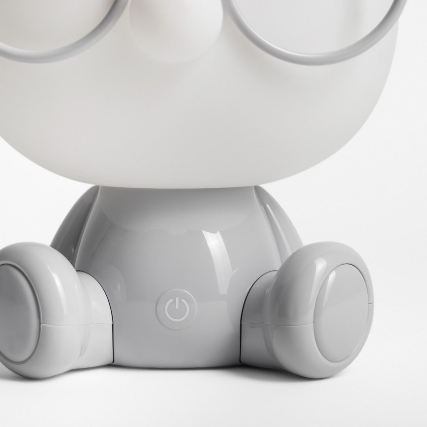 Zuma Line - LED Dæmpbar children's touch-funktion bordlampe LED/3W/230V får grå