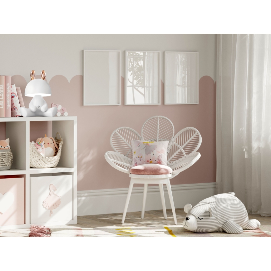 Zuma Line - LED Dæmpbar children's touch-funktion bordlampe LED/3W/230V hare hvid