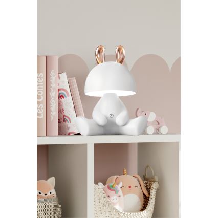 Zuma Line - LED Dæmpbar children's touch-funktion bordlampe LED/3W/230V hare hvid