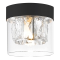 Zuma Line - Krystalkrone loftlampe 1xG9/28W/230V sort