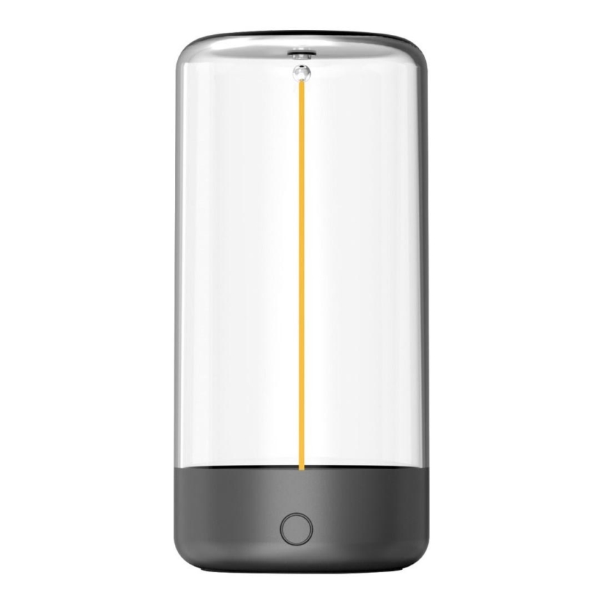 Zuma Line - LED Bordlampe dæmpbar og genopladelig LED/0,5W/230V sort IP54