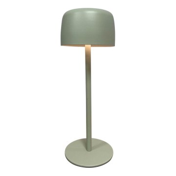 Zuma Line - LED bordlampe dæmpbar og genopladelig LED/2W/1200 mAh IP44 grøn