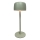 Zuma Line - LED bordlampe dæmpbar og genopladelig LED/2W/1200 mAh IP44 grøn