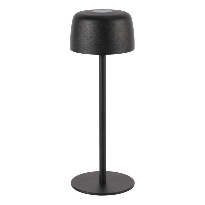 Zuma Line - LED bordlampe dæmpbar og genopladelig LED/2W/1200 mAh IP44 sort