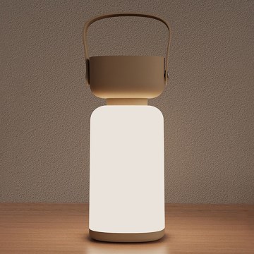 Zuma Line - LED bordlampe dæmpbar og genopladelig LED/3W/1200 mAh 3000/4000/6500K IP44 brun