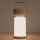 Zuma Line - LED bordlampe dæmpbar og genopladelig LED/3W/1200 mAh 3000/4000/6500K IP44 brun