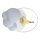 Zuma Line - LED Dæmpbar children's loft lys LED/37W/230V rumraket