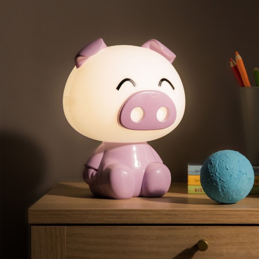 Zuma Line - LED Dæmpbar children's touch-funktion bordlampe LED/3W/230V gris lilla