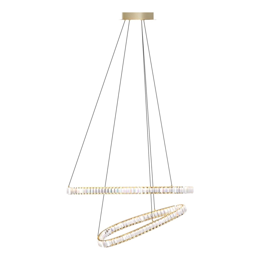 Zuma Line - LED dæmpbar krystal lysekrone på kabel LED/36W/230V 2700-6000K + fjernbetjening