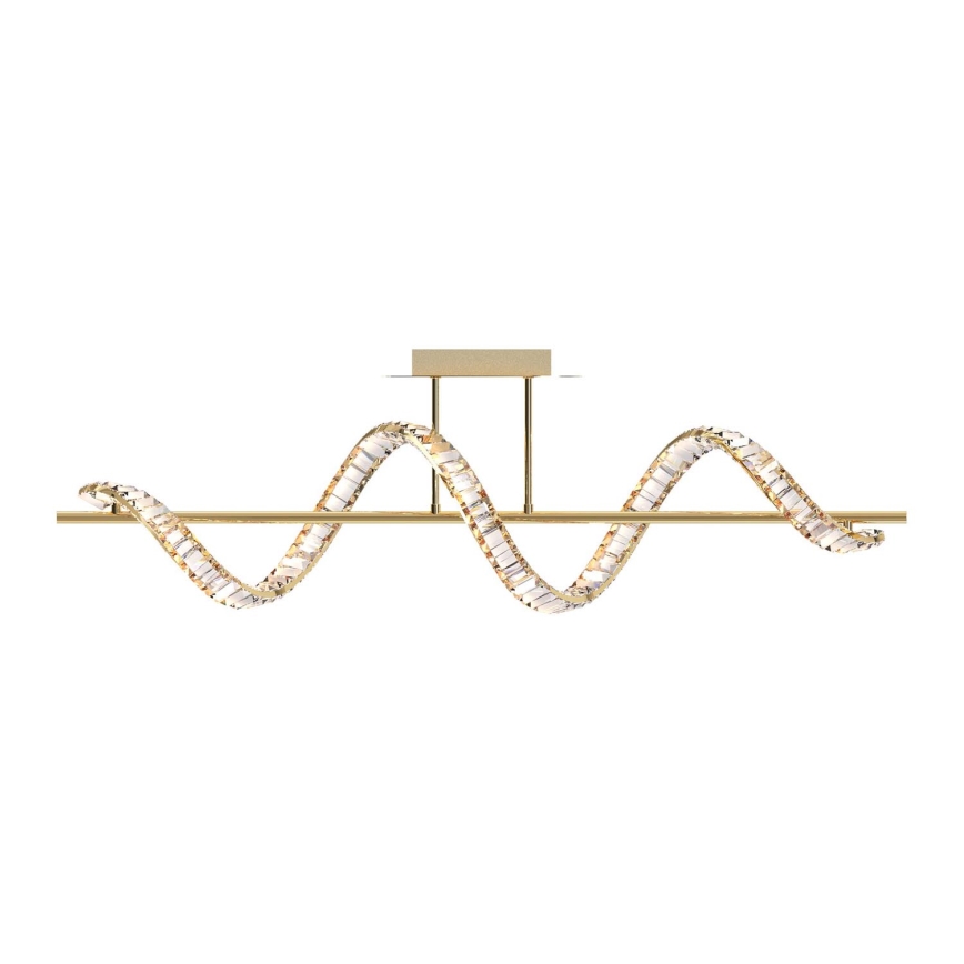 Zuma Line - LED Dæmpbar krystal pendel on a pole LED/24,5W/230V 2700-6000K + fjernbetjening
