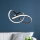 Zuma Line - LED dæmpbar loftlampe på kabel LED/44W/230V sort