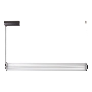 Zuma Line - LED dæmpbar lysekrone på wire LED/39W/230V 2700-6500K sort + fjernbetjening