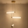 Zuma Line - LED-dæmpbar pendel på kabel LED/64W/230V 2700-6500K guld + fjernbetjening