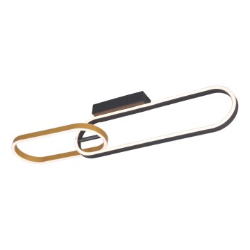 Zuma Line - LED loftlampe 2xLED/24W/230V sort/guld