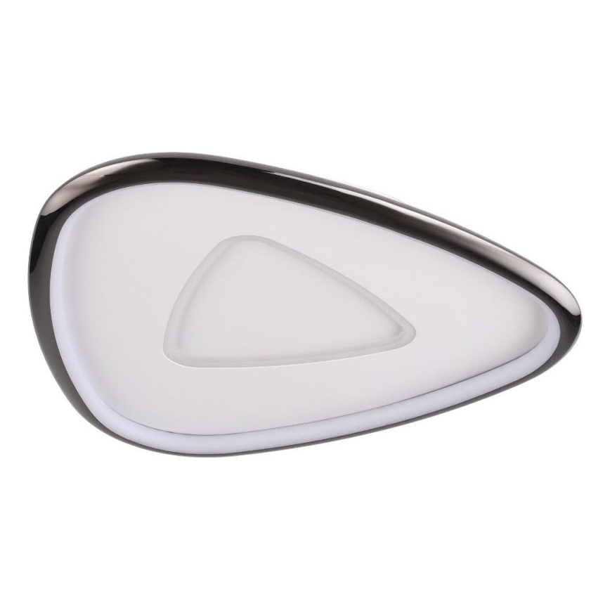 Zuma Line - LED loftlampe dæmpbar LED/27W/230V 3000K sort skinnende krom