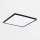 Zuma Line - LED loftlampe dæmpbar LED/38W/230V + LED/12W 3000/4000/5500K 40x40 cm sort