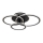 Zuma Line - LED loftlampe dæmpbar LED/55W/230V 3000-6000K sort + fjernbetjening