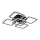 Zuma Line - LED loftlampe dæmpbar LED/55W/230V 3000-6000K sort + fjernbetjening