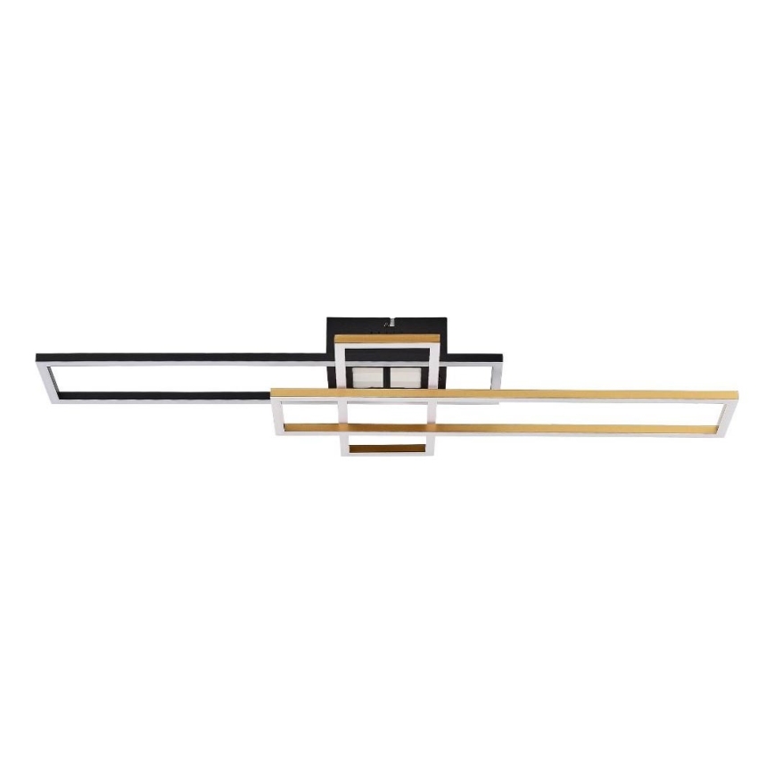 Zuma Line - LED loftlampe dæmpbar LED/55W/230V 3000-6000K sort/guldfarvet + fjernbetjening
