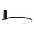 Zuma Line - LED-loftlampe LED/32W/230V 3000/4000/6000K Ø 60 cm sort