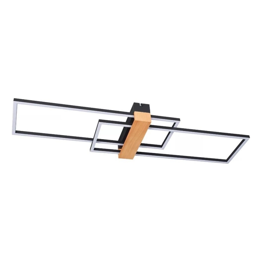 Zuma Line - LED loftlampe LED/39W/230V 3000K sort/fyrretræ